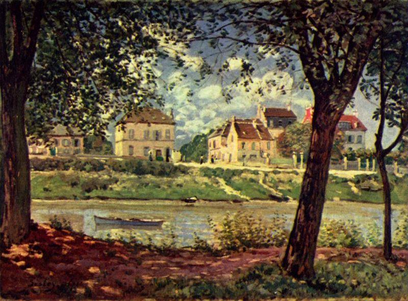 Alfred Sisley Seine bei Saint Mammes